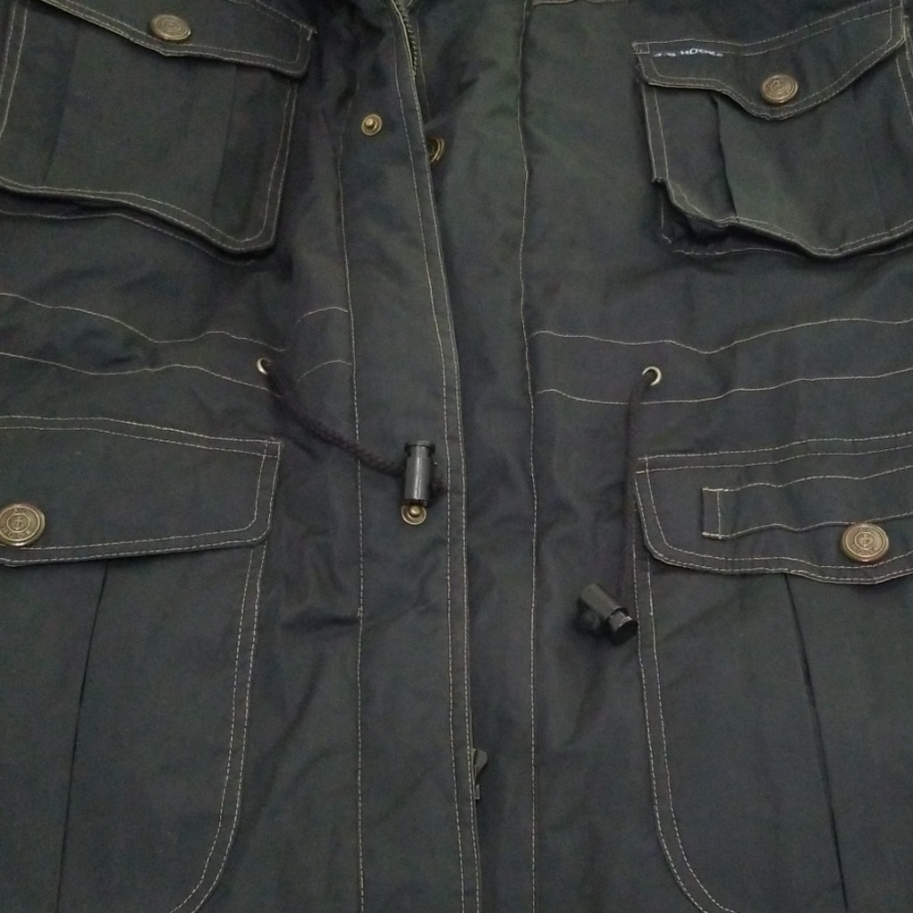 Men's J. G. Hook Coat with Hood Size Large - Picture 2 of 7